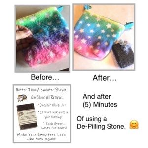 🐑 ~ Sweater Saver Stone ~ Removes Fuzz & Pilling